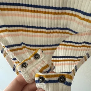 American Eagle Adorable Pastel Striped Bodysuit‎ Short Sleeve thumbnail 5