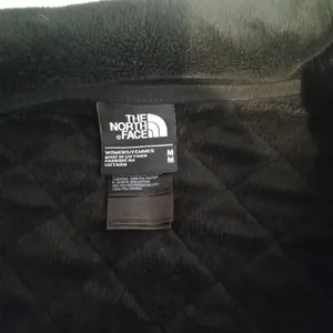 The North Face carollura women's Quilted jacket high neck size Medium women thumbnail 4