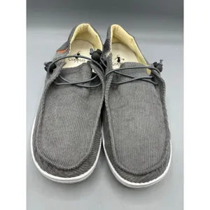 Corkys Kayak Shoes Womens Sz 10 Grey Corduroy‎ Slip On Lightweight thumbnail 2
