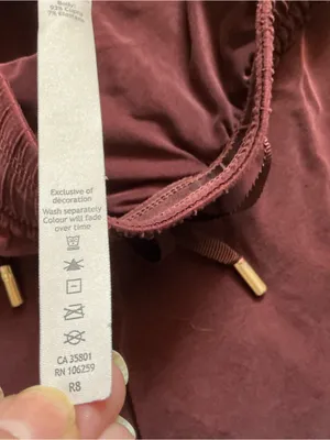 Lululemon principal dancer pant 32” midnight maroon size 10 thumbnail 9