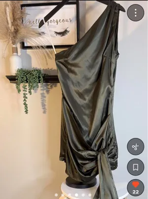 NWT Superdown Dannika Mini Tie Dress thumbnail 4