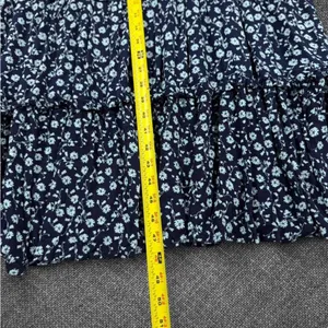 Navy Floral Long Sleeve Tiered Dress thumbnail 7
