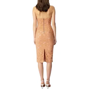 Bardot Riviera Corset Dress Size‎ XL Lace Halter Neck thumbnail 4
