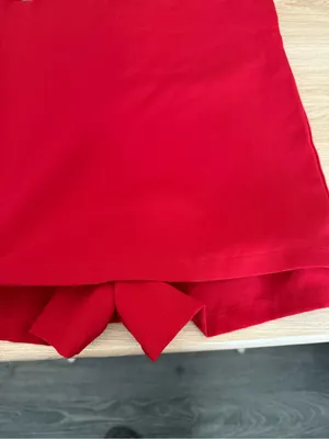 Anthropologie Maeve XS NEW Hidden Romper Mini Tank Dress Red Relaxed Preppy thumbnail 8