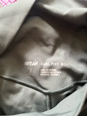 Aerie High Rise Leggings Olive Green XS Earthy Pilates Minimalist thumbnail 5