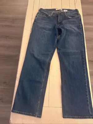 Carhartt Women's Dark Blue Bootcut Denim Jeans thumbnail 6