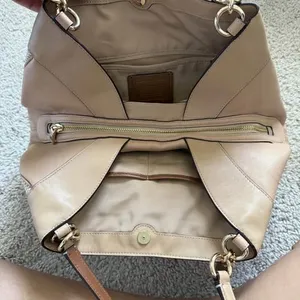 Coach Lexy Legacy Shoulder Bag in Woven Canvas and Leather thumbnail 3