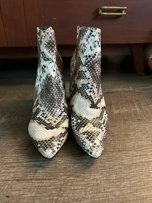 Snakeskin Boot Size 7 thumbnail 2