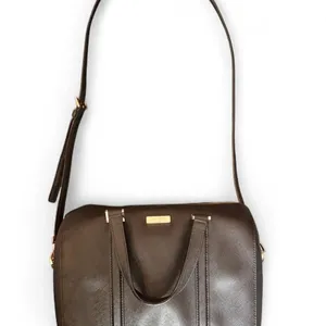 Kate Spade Newbury Lane Cassie Black Saffiano Leather Satchel Crossbody Bag thumbnail 7