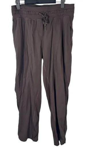 Lululemon Dance Studio Mid Rise Cropped Pants Espresso Brown Size 8 thumbnail 1