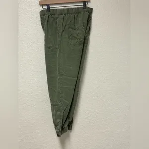 AMERICAN EAGLE OUTFITTERS Distressed Green Jogger Pants thumbnail 15