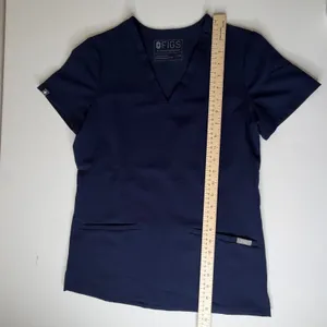 FIGS Technical Collection Casma Scrub Top Size XXS Navy Medical Nurse Doctor thumbnail 8