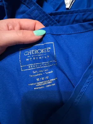 Cherokee blue top & bottom thumbnail 2