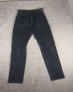 VTG Women's 90s Gray Denim Wrangler Jeans WPL6428‎ 15x32 (30x32) Cowgirl Cut thumbnail 1