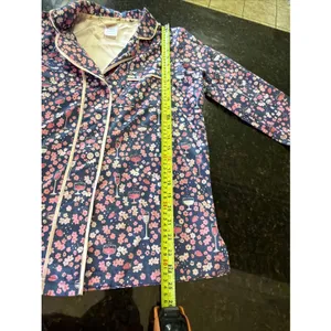 Munki Munki Women's Pajamas Sz S Satin Floral Wine Mimosa Champagne Sleep Set PJ thumbnail 13