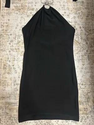 Forever 21 Black Halter Dress thumbnail 4