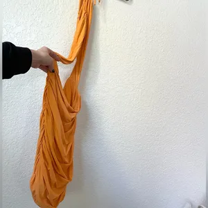 Tiger Mist Honore Mini Dress in Orange Size Medium M thumbnail 4