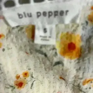 Blu Pepper Floral
 Peplum Blouse thumbnail 5