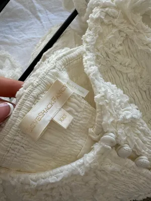 Love Shack Fancy Marsinia Cotton Smocked Dress thumbnail 4