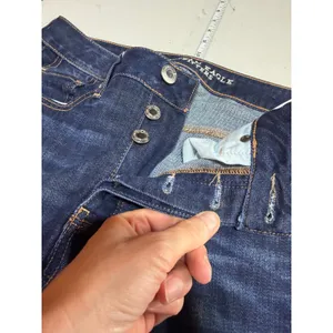 American Eagle Tomgirl Jeans Womens 4 Blue‎ Dark Wash Stretch Denim Casual Indie thumbnail 11