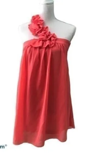 Milin NWT Peach Dress‎ Size Small Orange thumbnail 1