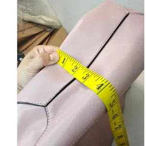 Baby Pink leather Tote by Bostatent thumbnail 10