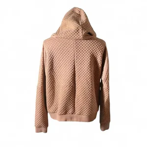BKE Women's Granola Girl Quilted Textured Hoodie Pullover Sweatshirt‎ Size L thumbnail 2
