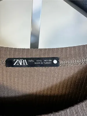 N47. Zara Slim Ribbed Long Sleeve Midi Dress - Taupe thumbnail 2