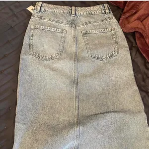 Maxi Denim Skirt thumbnail 4