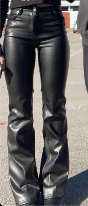 Bershka Leather Pant thumbnail 1