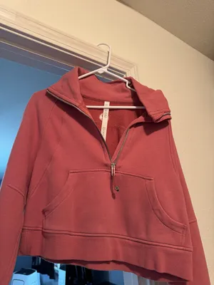 Scuba Oversized Half-Zip Hoodie funnel neck thumbnail 1