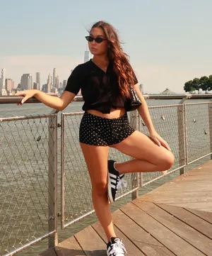 Edikted mini shorts polka dot  thumbnail 1