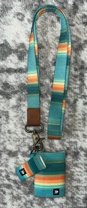 Thread Wallets Bundle - Wallet, Lip Balm Holder, & Lanyard thumbnail 1