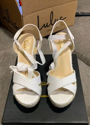 Lulus White Wedges thumbnail 3