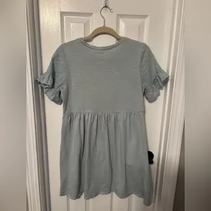 Altar'd State Sky Blue T-shirt dress size small thumbnail 3