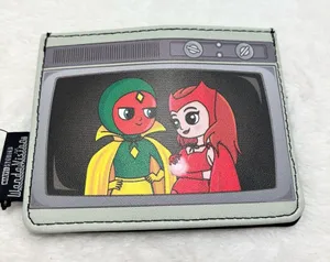 LOUNGEFLY Disney MARVEL‎ WANDAVISION Cardholder HALLOWEEN COSTUMES NEW thumbnail 1