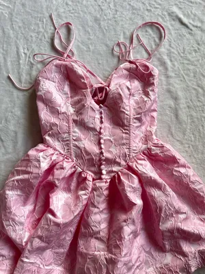 For Love & Lemons Faith Mini Dress Pink thumbnail 9