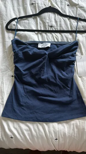American Threads Top Navy thumbnail 3