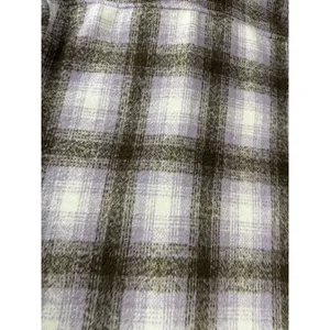 Bagatelle Collection Plaid‎ Shacket XS Brown Purple Button Up Cabincore Jacket thumbnail 11