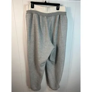 Nike Women's Sportswear Icon Clash Easy Fleece Joggers in Light Gray Size XXL thumbnail 7