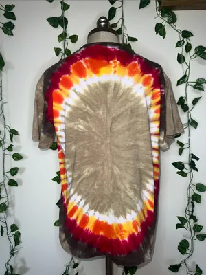Grateful Dead Tie Dye Graphic Tee Liquid Blue thumbnail 4