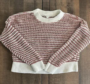 Old Navy Women's Striped Knit Sweater - Size S thumbnail 1