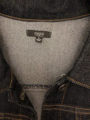 NWT Denim Jacket Blue Size M thumbnail 4