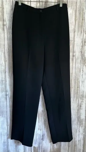 Loft Black Straight Leg Pants •10 thumbnail 1