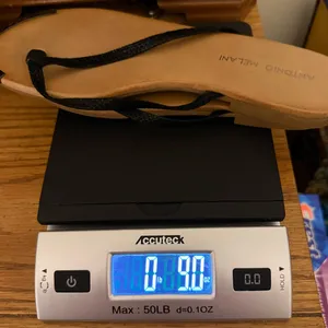 Antonio Melani Black Sandals Flip Flops No Size See Measurements thumbnail 8