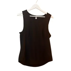 90 Degree By Reflex Size Medium Black Open-Back Activewear Tank Top thumbnail 2