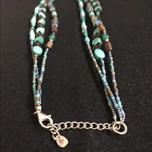 Silpada Sterling silver triple strand Necklace thumbnail 4