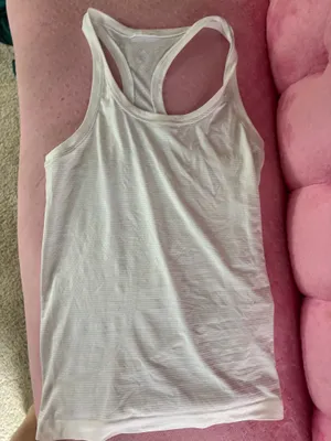 White Lululemon Swiftly Tech tank top thumbnail 2
