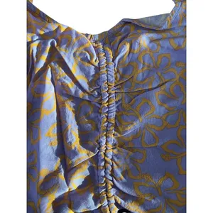 Roxy Vibrant Floral Ruched Crop Camisole Top -‎ Size Medium thumbnail 3