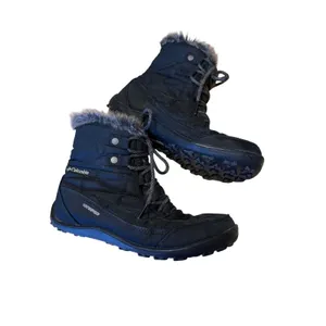 Columbia Women Minx Shorty Ill Snow Boot Black Waterproof Quilted Fur Lining 8.5 thumbnail 5